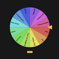 Wheel of Names Screenshot